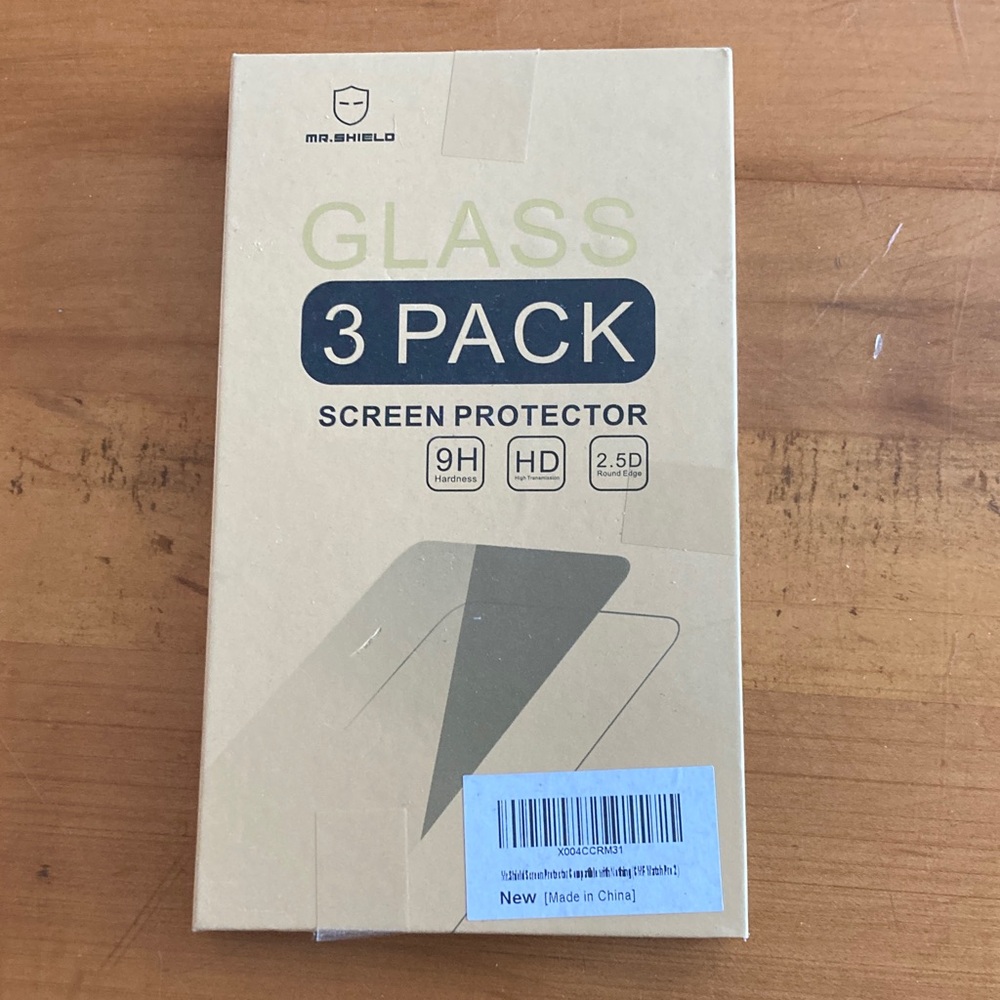 Mr Shield Tempered Glass Screen Protector 3 Pack for Xiaomi 13T, 9H